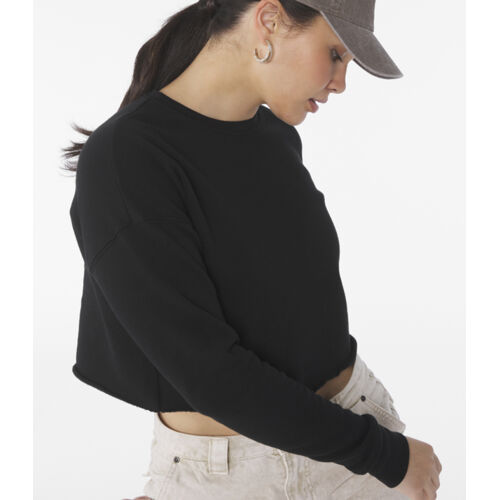 Bella Ladies Cropped Sweatshirt Thumbnail