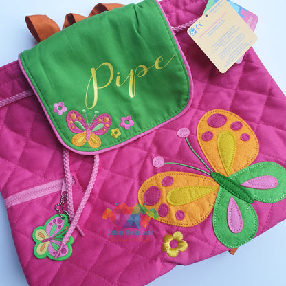 Personalised Stephen Joseph Quilted Backpack