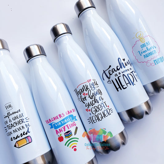Personalised Teacher's Water bottle