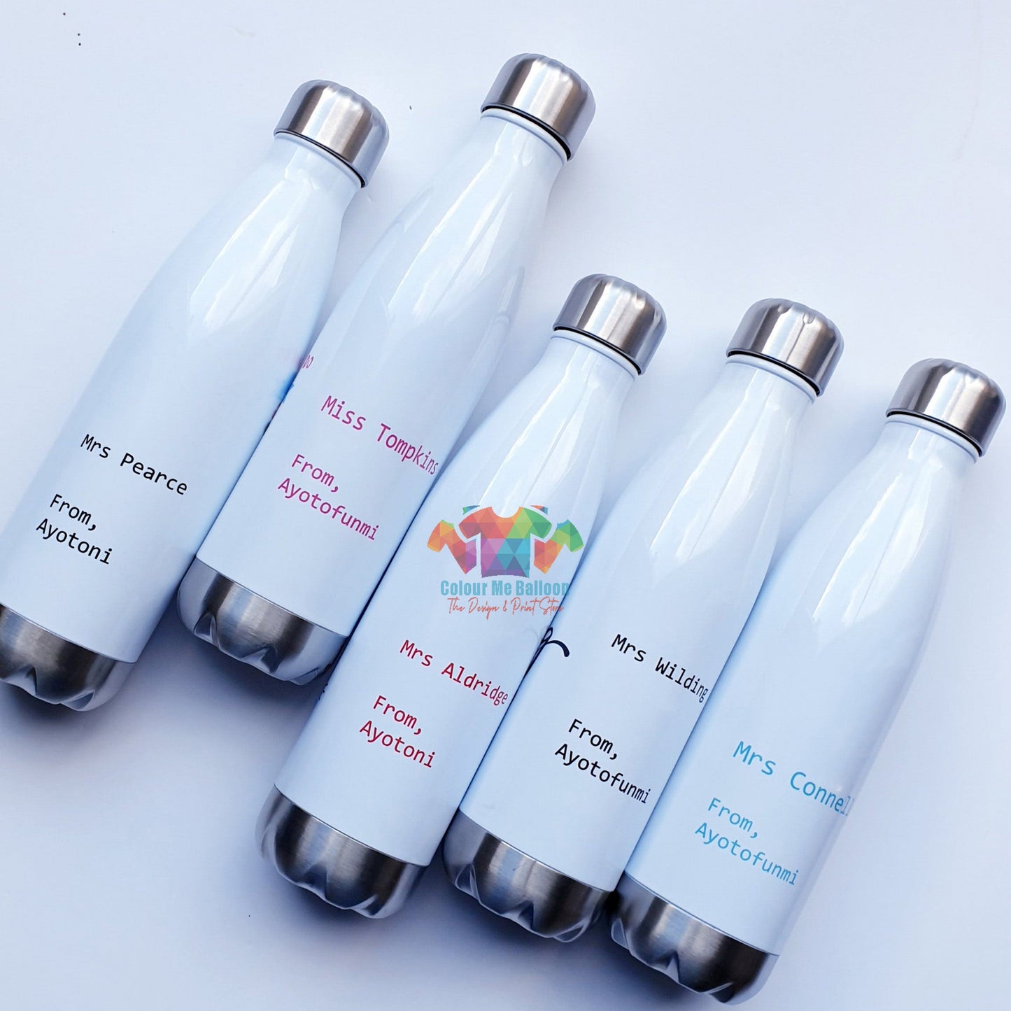 Personalised Teacher's Water bottle