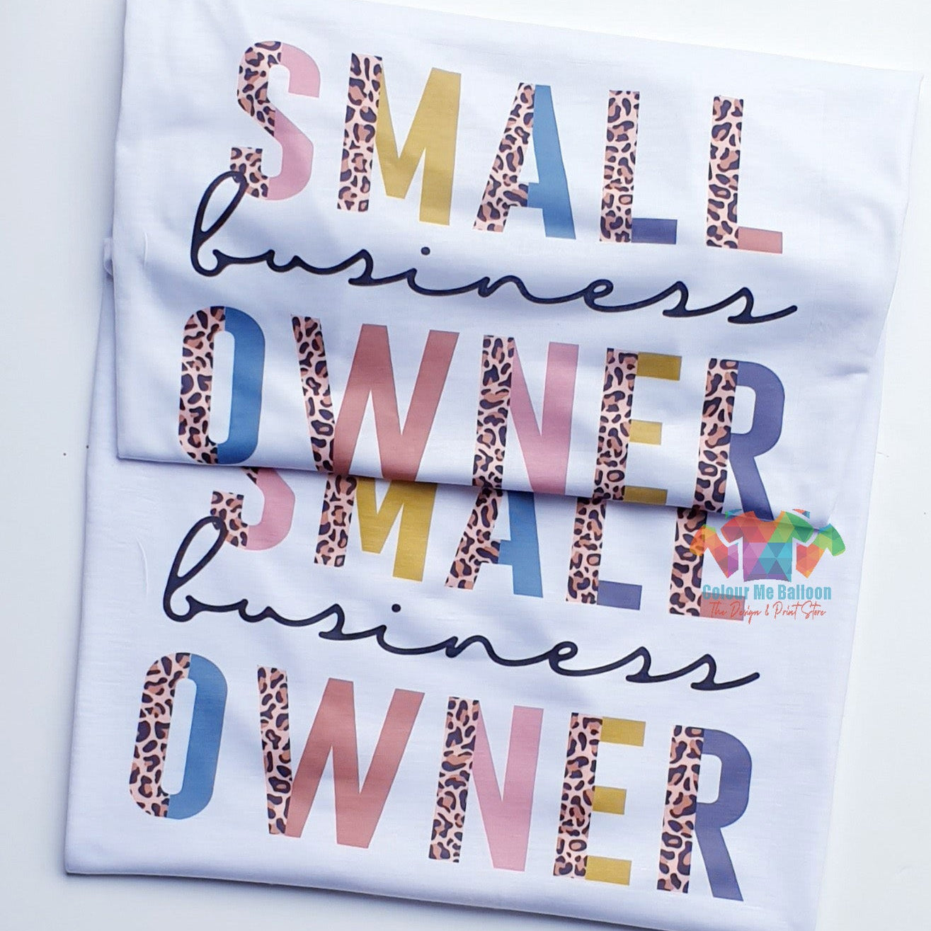 Small Business Owner Sublimation T-shirt