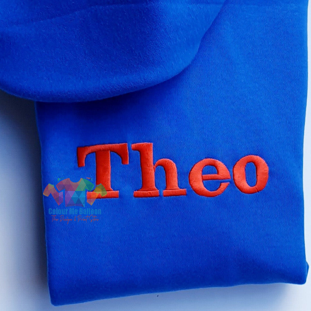 Create Your Embroidered T-shirt