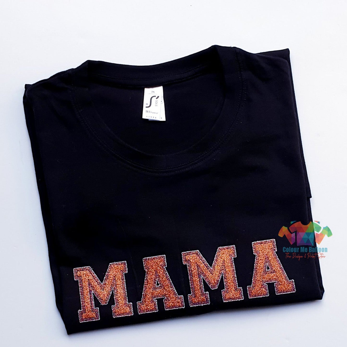 Embroidered Mama Applique Sweatshirt