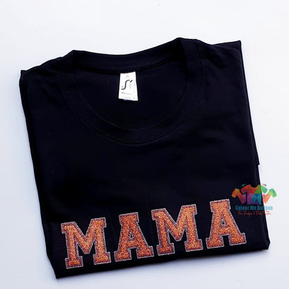 Embroidered Mama Applique Sweatshirt