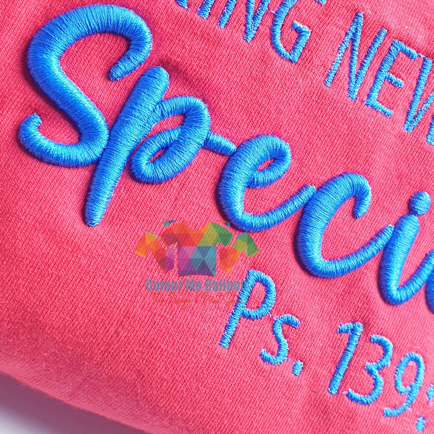 Breaking News, I'm Special  Embroidered T-shirt