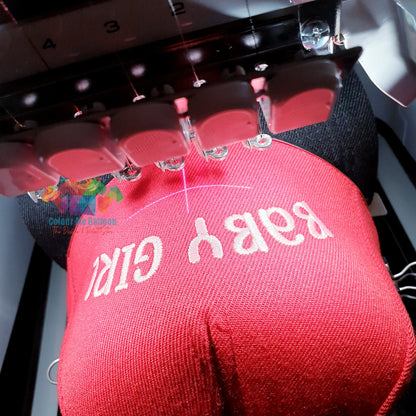 Baby Girl Embroidered Cap