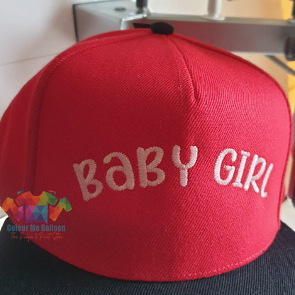 Baby Girl Embroidered Cap