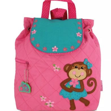 Personalised Stephen Joseph Quilted Backpack