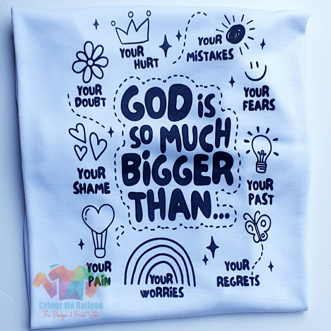 God is So Much Bigger Than - Sublimation T-shirt