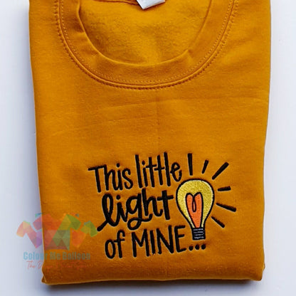 This Little Light Embroidered Sweatshirt