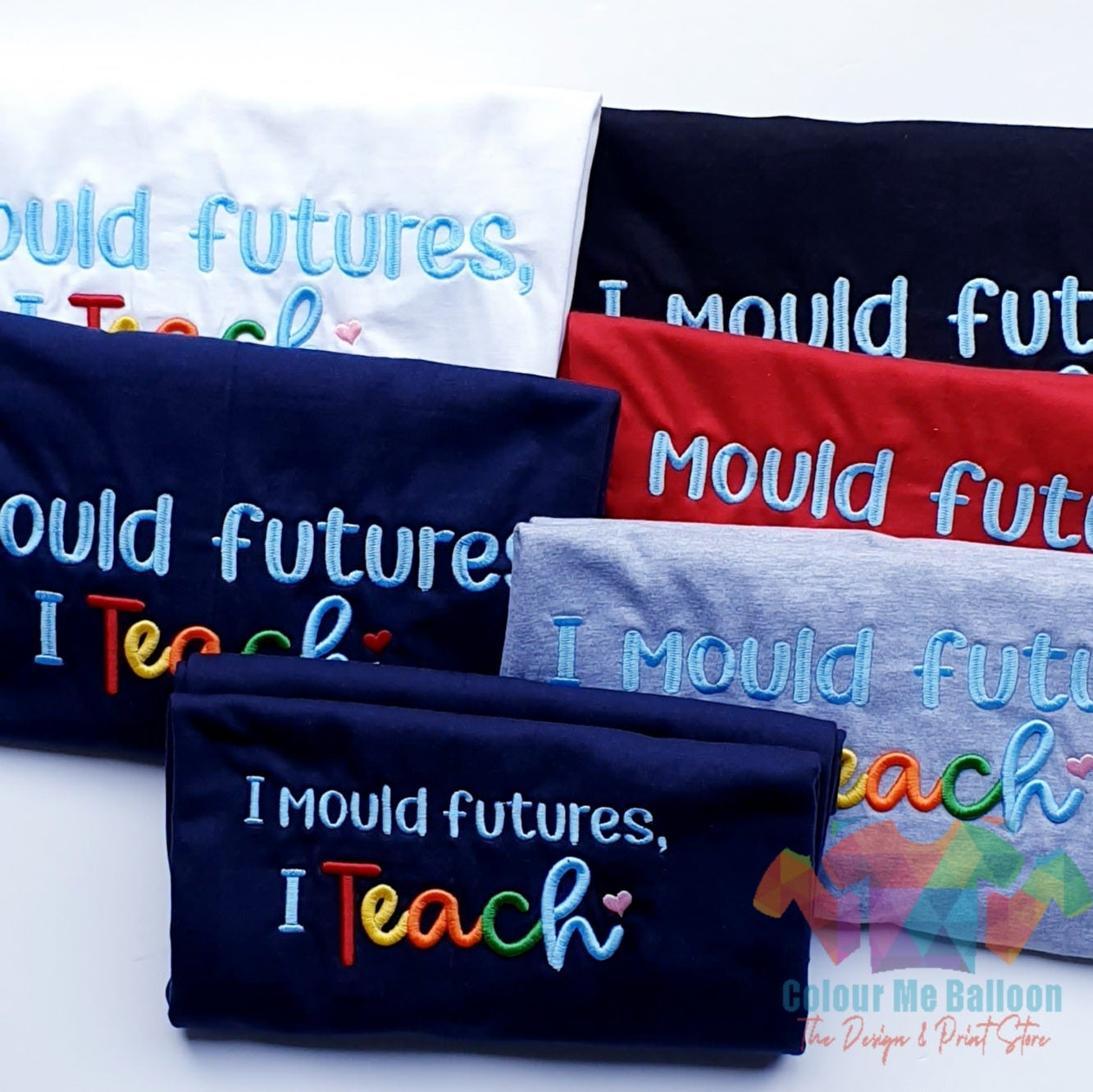 I Mould Futures Embroidered T-shirt