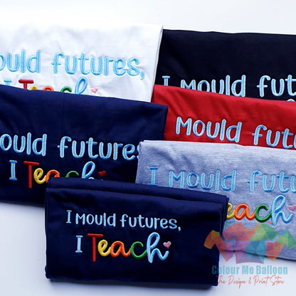 I Mould Futures Embroidered T-shirt