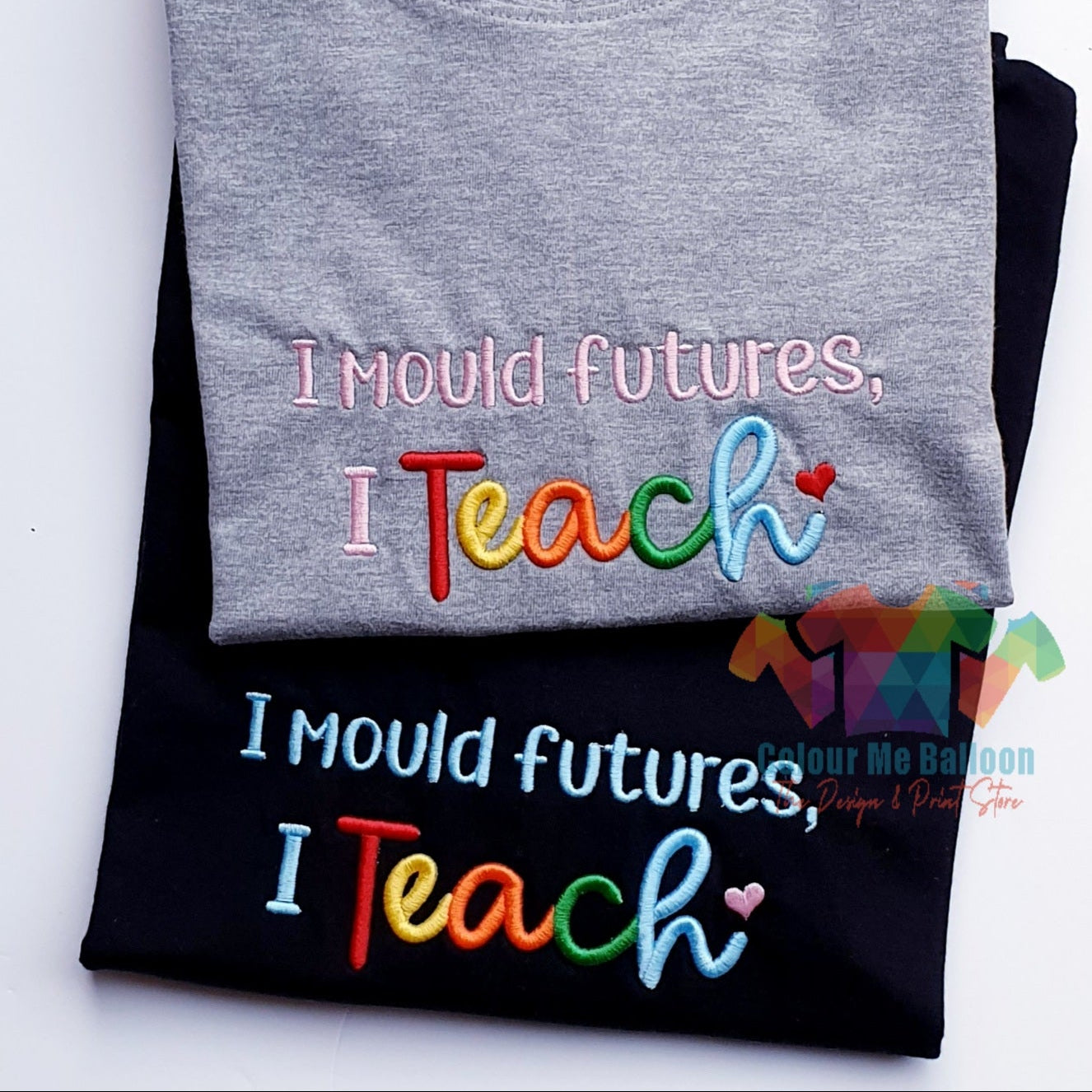 I Mould Futures Embroidered T-shirt