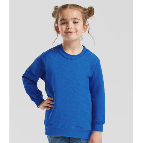 Fruit of the Loom Kids Classic Drop Shoulder Sweatshirt Thumbnail