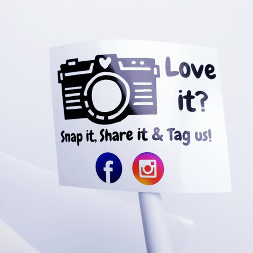 Full Square Sticker (49mm - White or Clear) Thumbnail